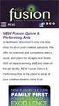 Mobile Screenshot of newfusiondance.com